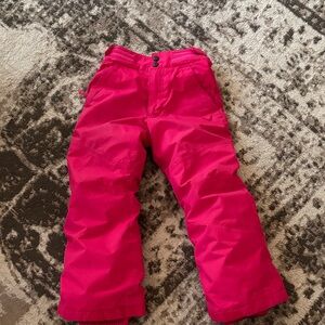 Columbia Kids Bright Pink Snow Pants
